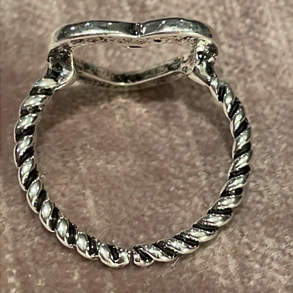6 for $10 Open Heart Ring 4.25 - Picture 5 of 6